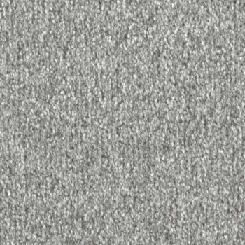 Draufsicht auf Vorwerk Celina 56A0 hellgrau Teppichboden mit Preisschild 89,91 €/m²